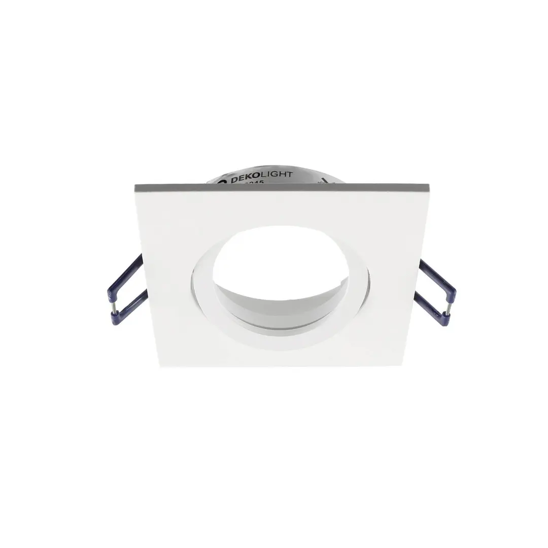Deko-Light Deckeneinbauleuchte Samsola, weiß, 9 x 9 cm, Metall