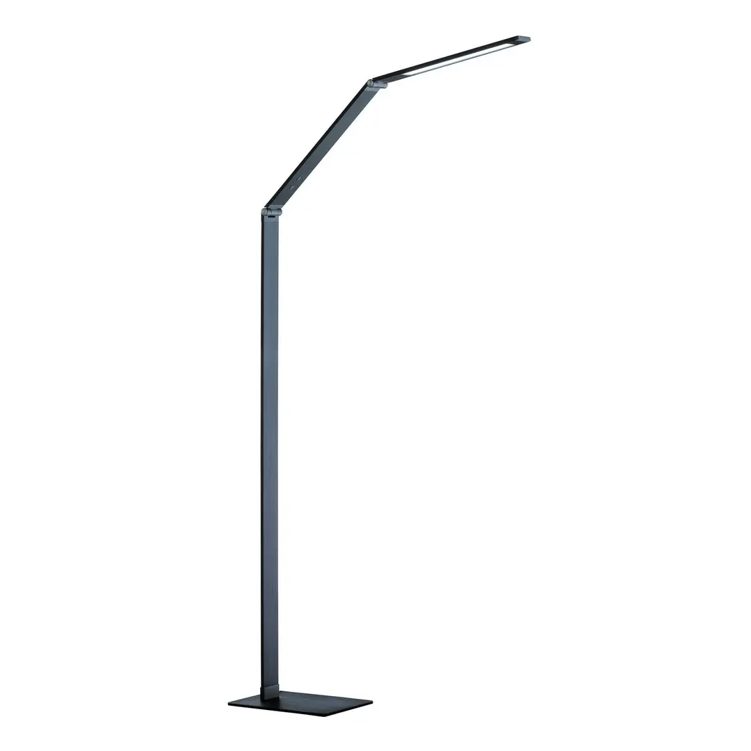 FISCHER & HONSEL LED-Stehleuchte Geri Sensordimmer CCT anthrazit