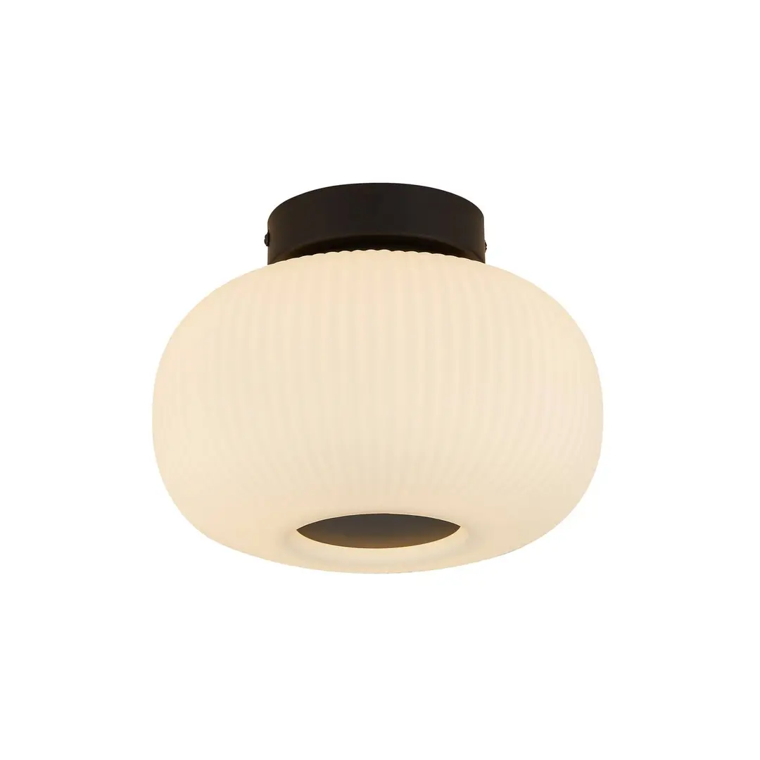 Searchlight Deckenleuchte Lumina aus gefrostetem Glas