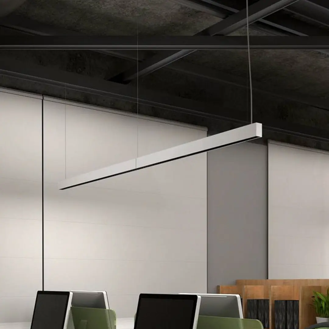 DOTLUX LED-Hängeleuchte STYLEfree, weiß, 118 cm 50 W 4.000 K