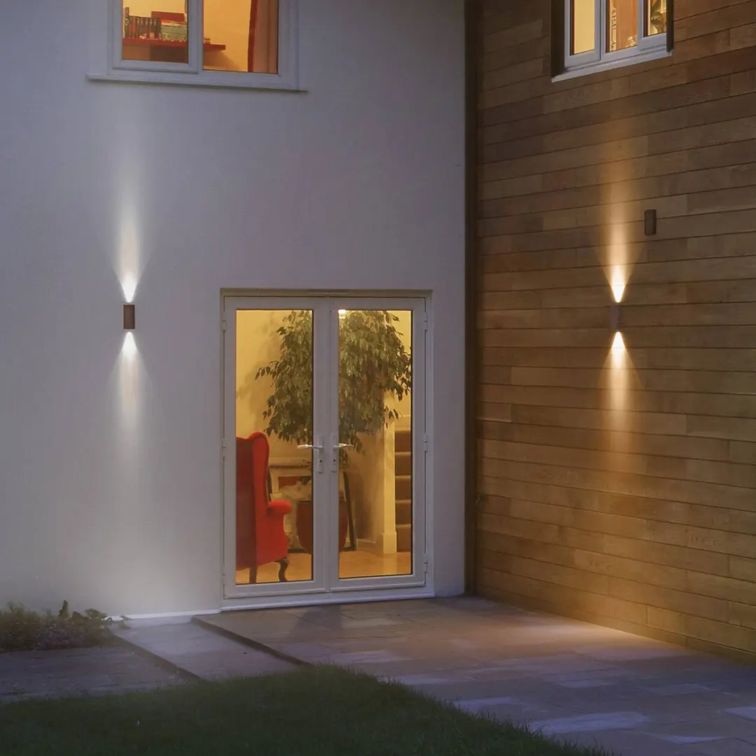 OSRAM LED-Außenwandlampe ENDURA STYLE rost 16cm up/down IP54