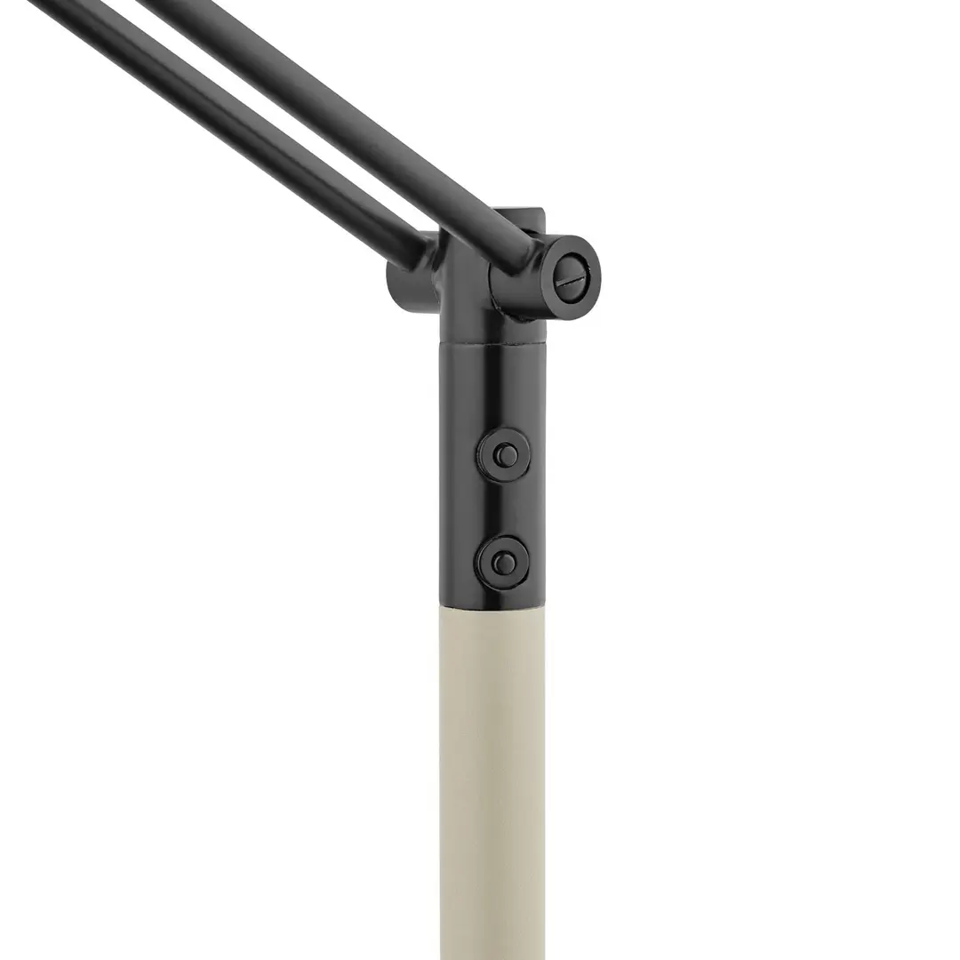 HELL LED-Bogenleuchte Evolo CCT, taupe
