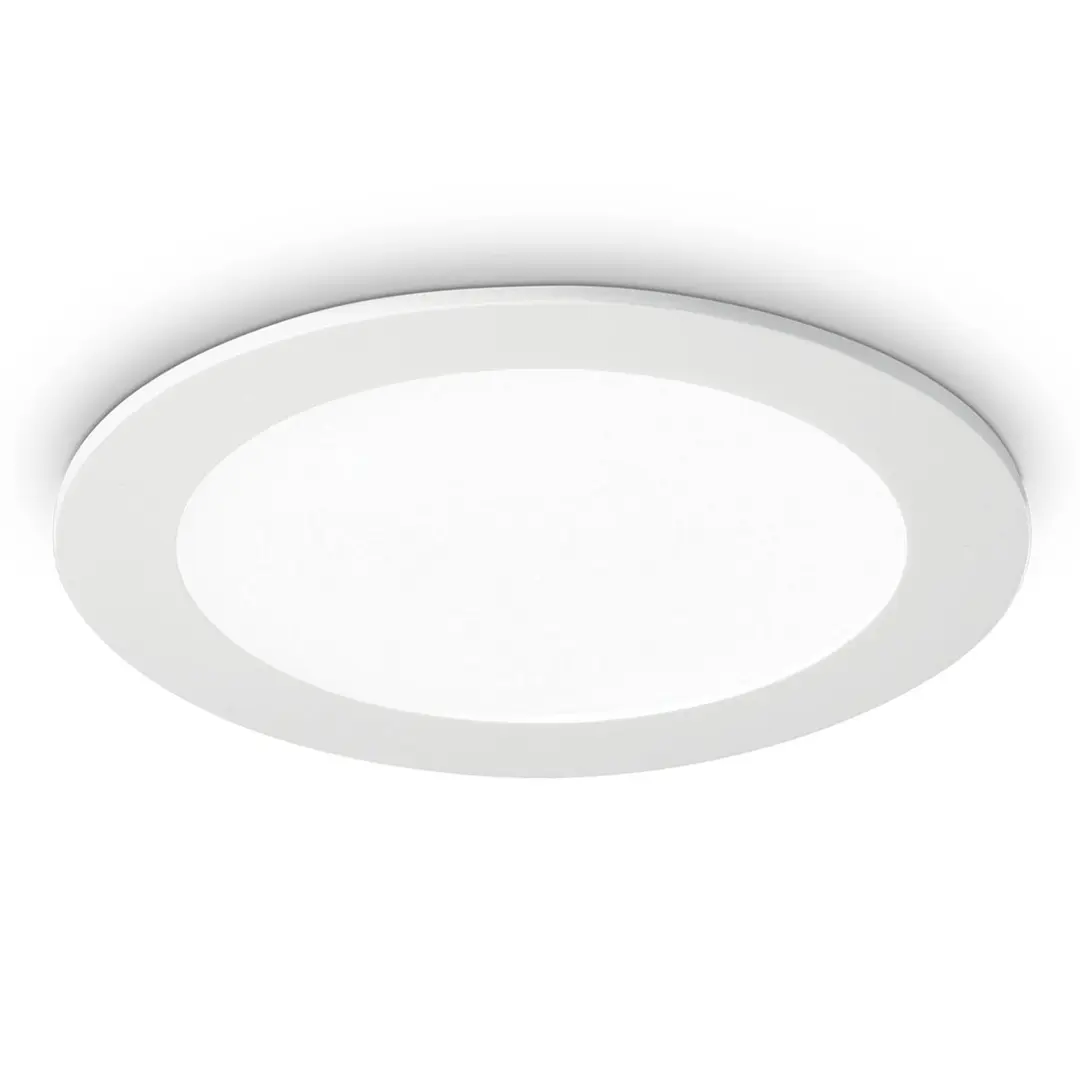 IDEAL LUX LED-Deckeneinbauleuchte Groove round 3.000K 22,7cm