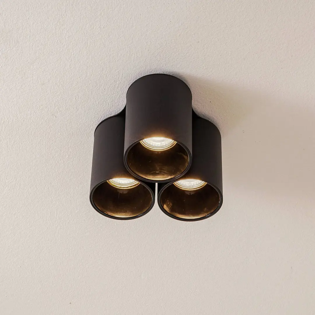 Nowodvorski Lighting Deckenleuchte Eye Tone III, schwarz