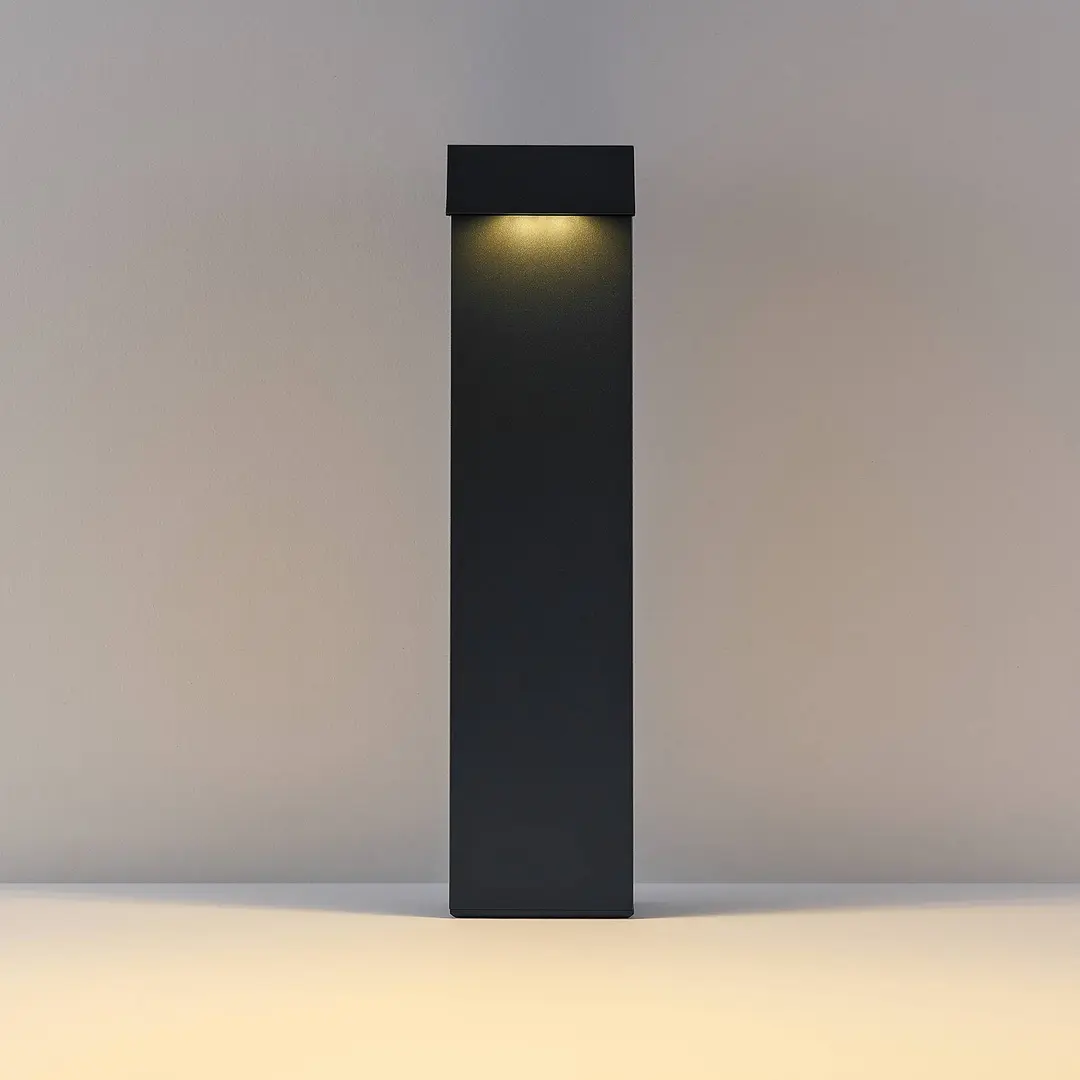 Molto Luce LED-Wegeleuchte ATO, Höhe 45 cm on/off anthrazit IP65 Metall