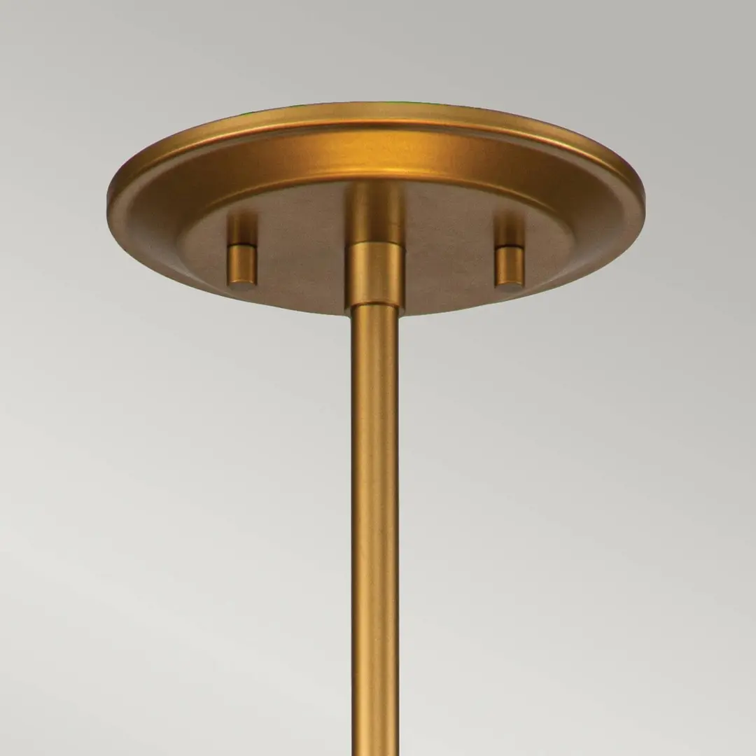 ELSTEAD Hängeleuchte Ziggy Medium, Ø 40 cm, gold