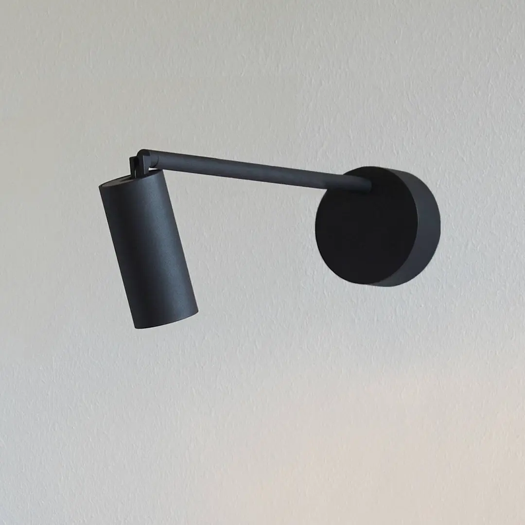 LOOM DESIGN LED-Strahler Iris, schwarz, Aluminium, Ø 4,5 cm