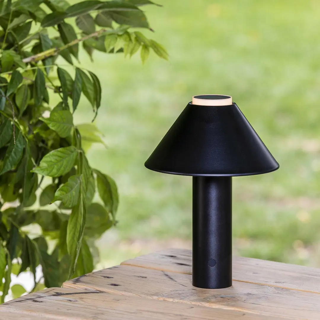 FARO BARCELONA LED-Terrassenleuchte Fuji mit Akku, dimmbar