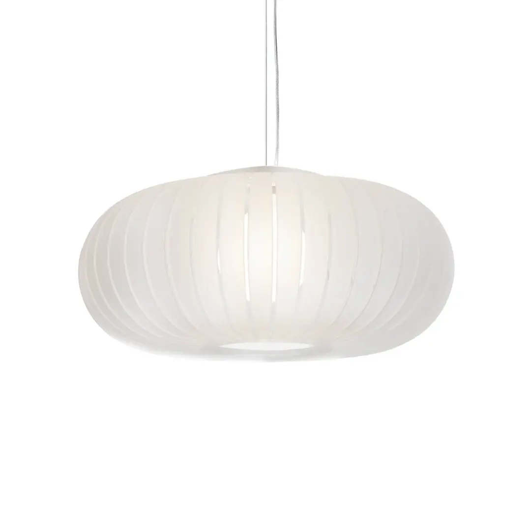 Kartell Hängeleuchte Teresa Frozen, eisfarben, Ø 50 cm, E27