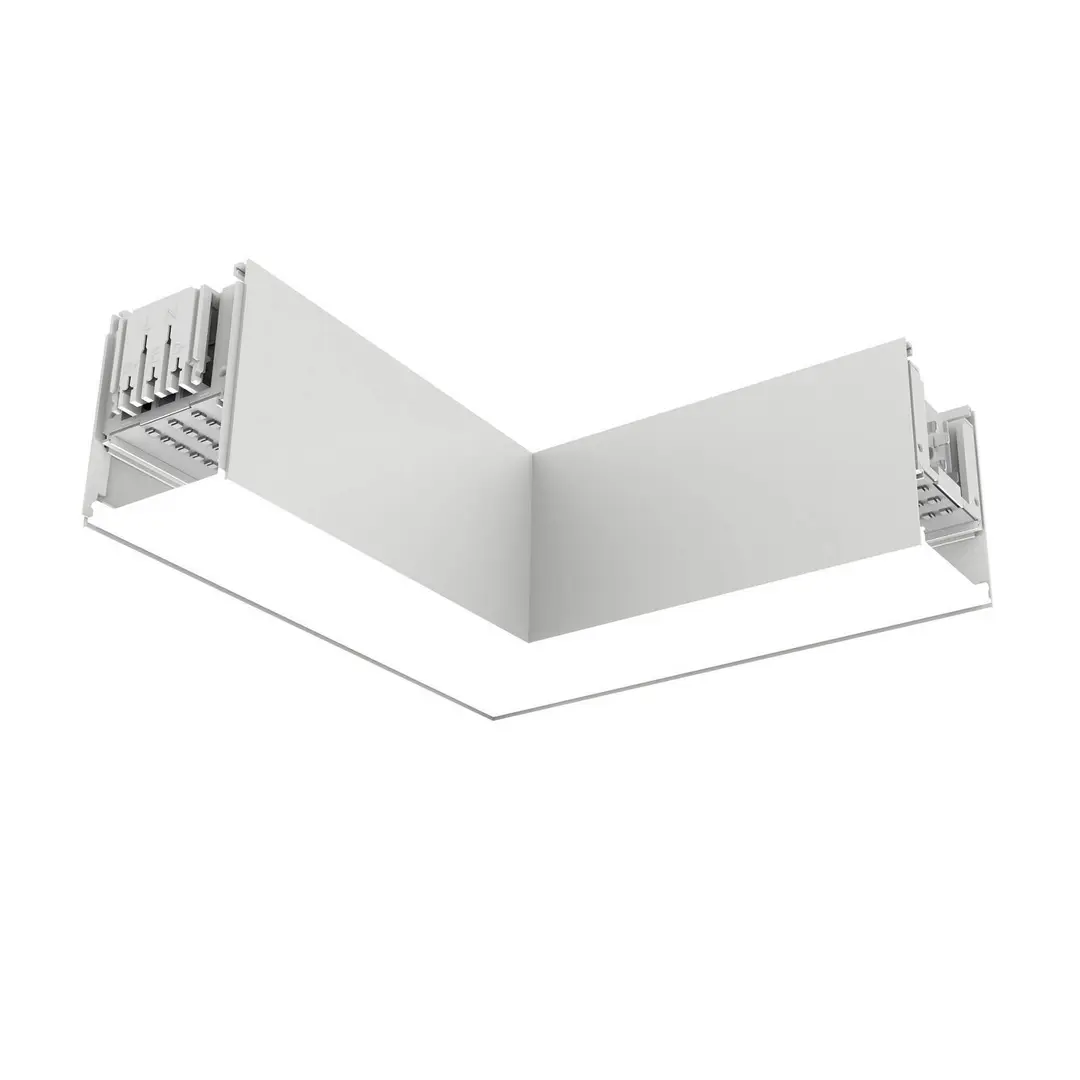 The Light Group SLC LED-Eckmodul Click L, AC, Anschluss rechts, weiß