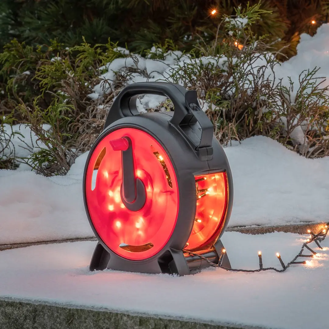 Konstsmide Christmas LED-Lichterkette Micro bernstein 100-flammig 6,93m