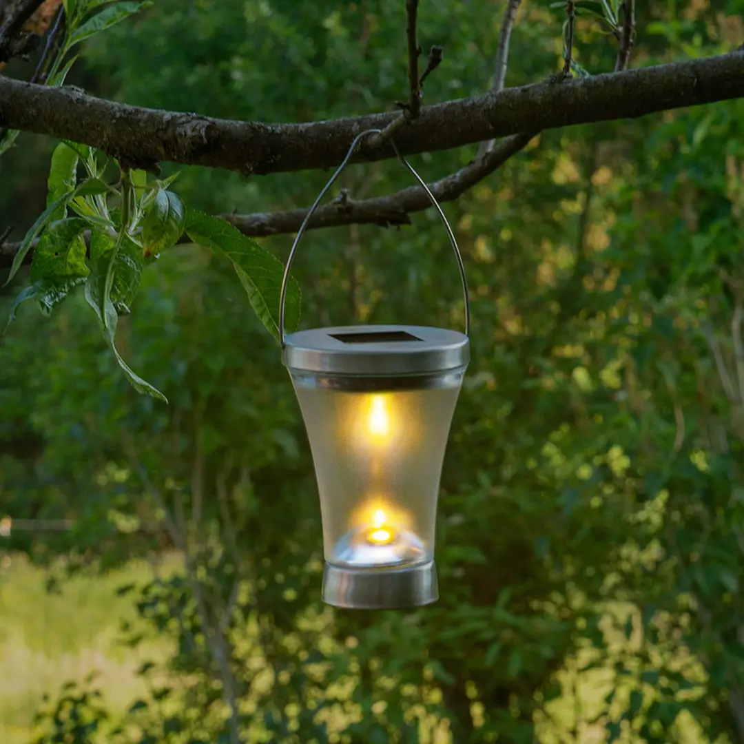 Naeve Leuchten LED-Deko-Solarleuchte 5146408 mit Erdspieß 8er-Set