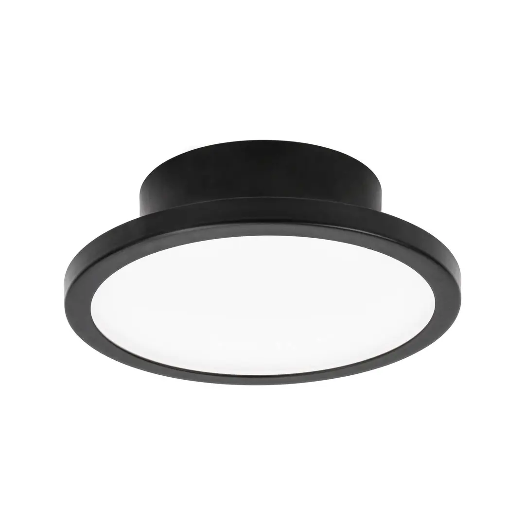 LIGHTME Deckenleuchte Aqua Ø 14,7cm schwarz