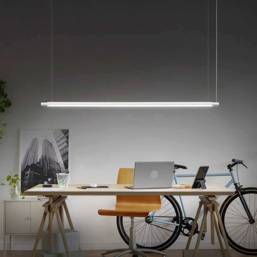 OSRAM LED-Hängeleuchte Office line Slab weiß 4.000 K DIM