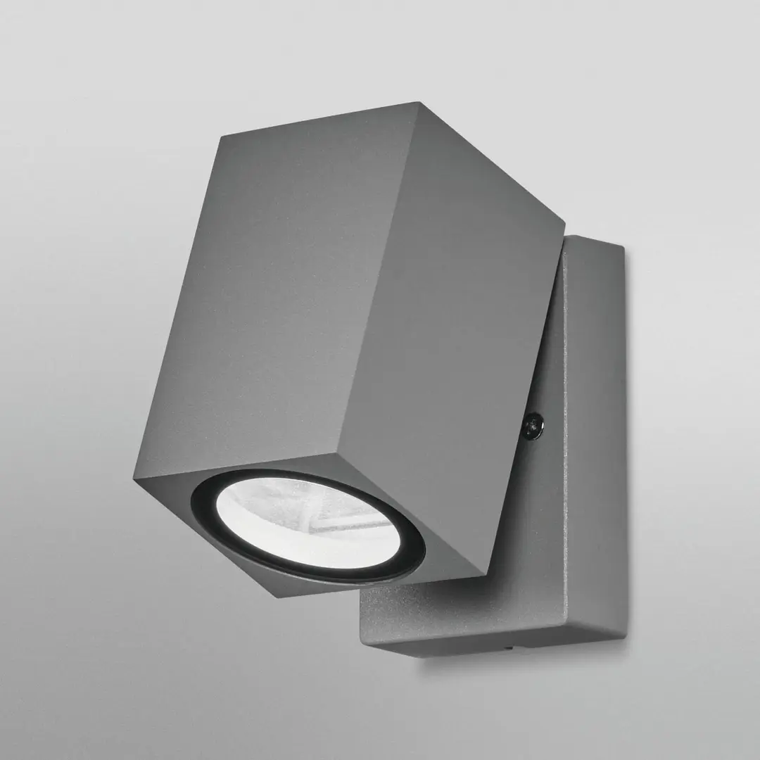 OSRAM Außenwandlampe ENDURA CLASSIC CUBE, silber Metall IP44
