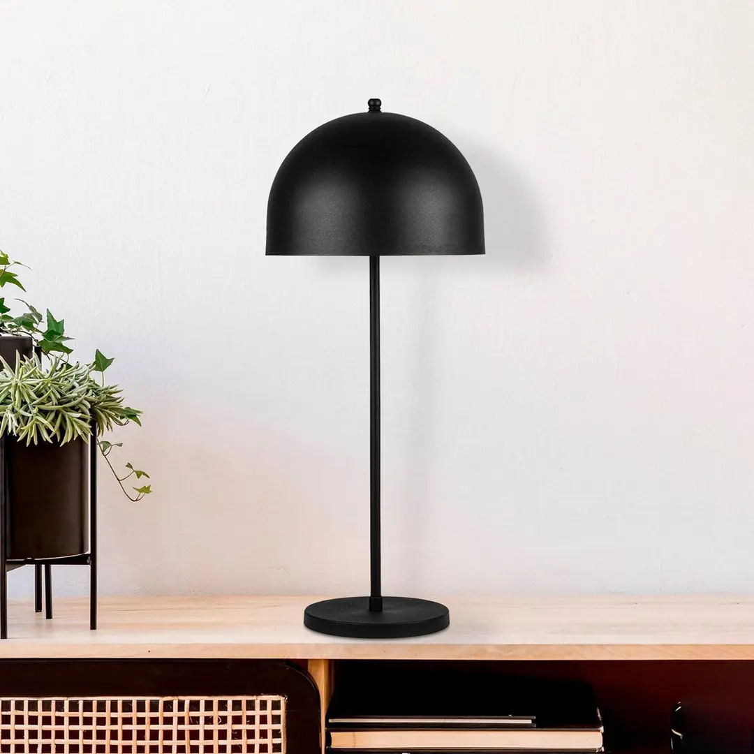 Opviq Tischleuchte Can NT-135, schwarz, Metall, Höhe 58 cm