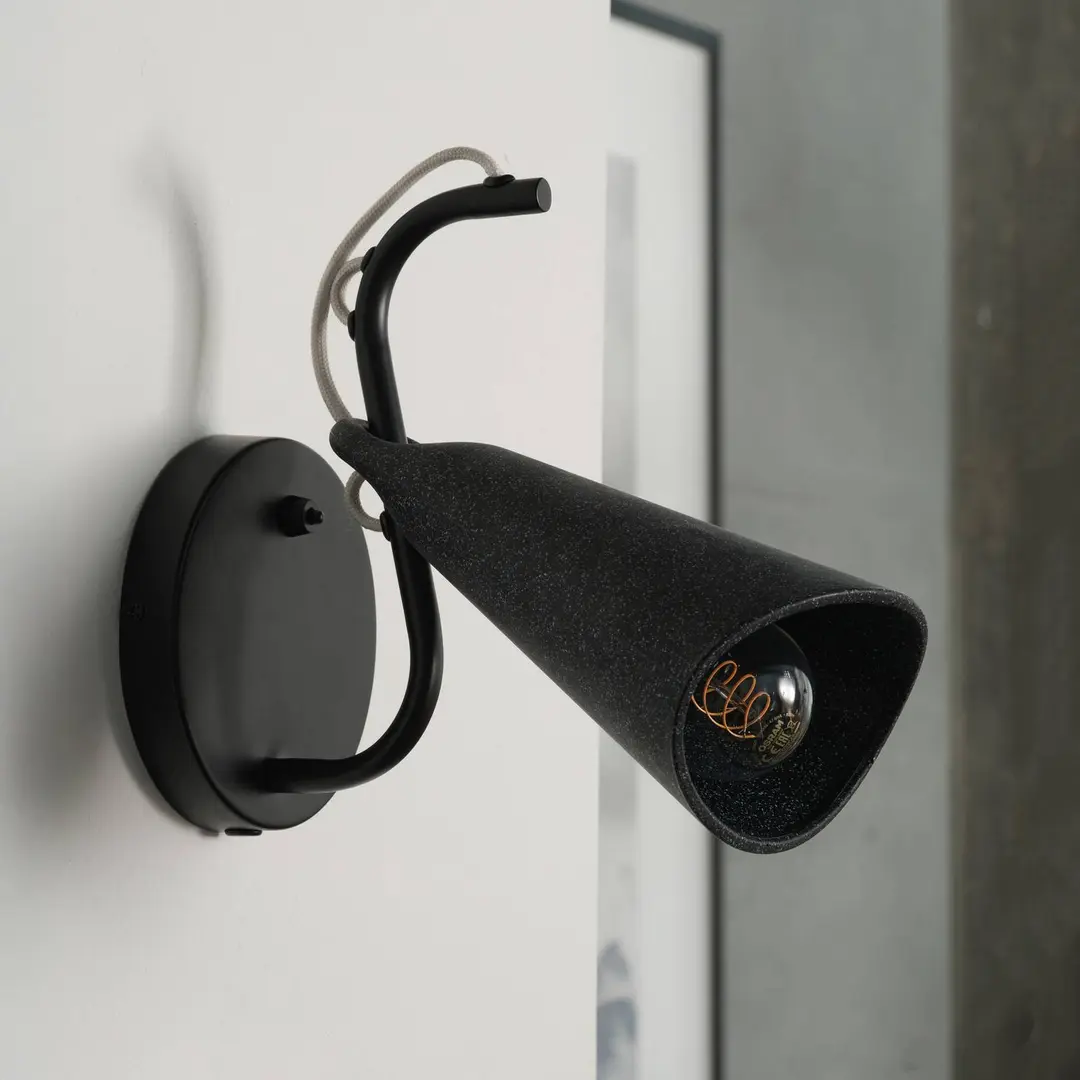 OSRAM Wandleuchte Decor Bell, schwarz, Stahl, E27