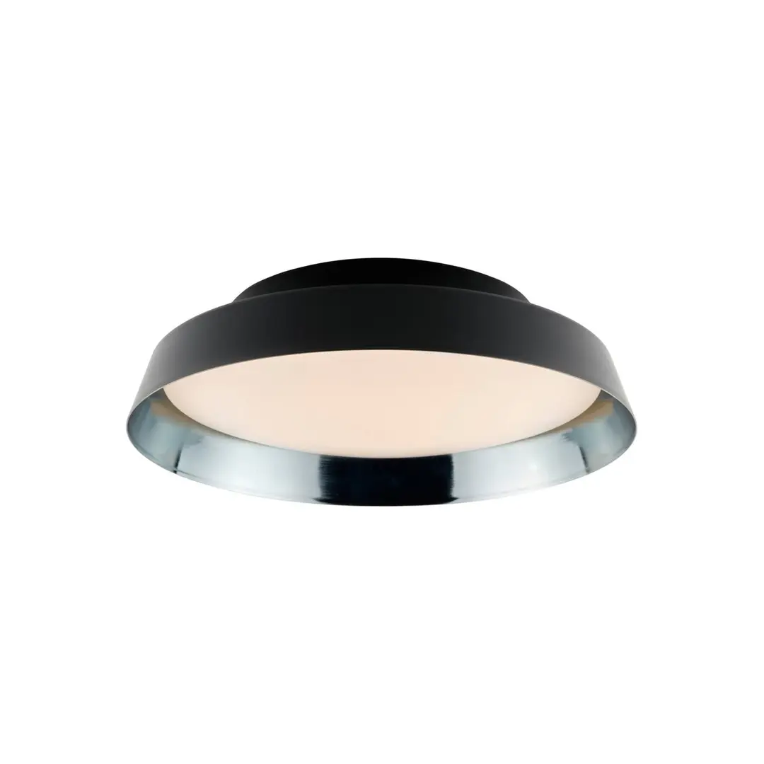 Carpyen LED-Deckenleuchte Boop! Ø54cm schwarz/blau-grau