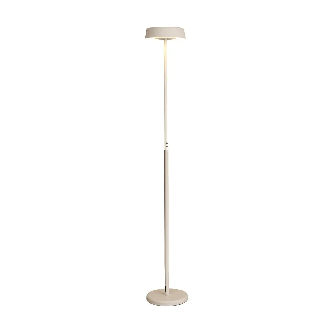 Mantra Iluminación LED-Stehleuche Noa II, Touchdimmer, Stahl, weiß