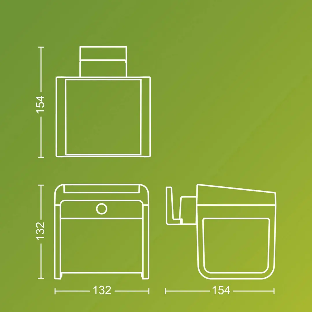 Philips LED-Solar-Außenwandleuchte Ezra UE, Kunststoff, IP44