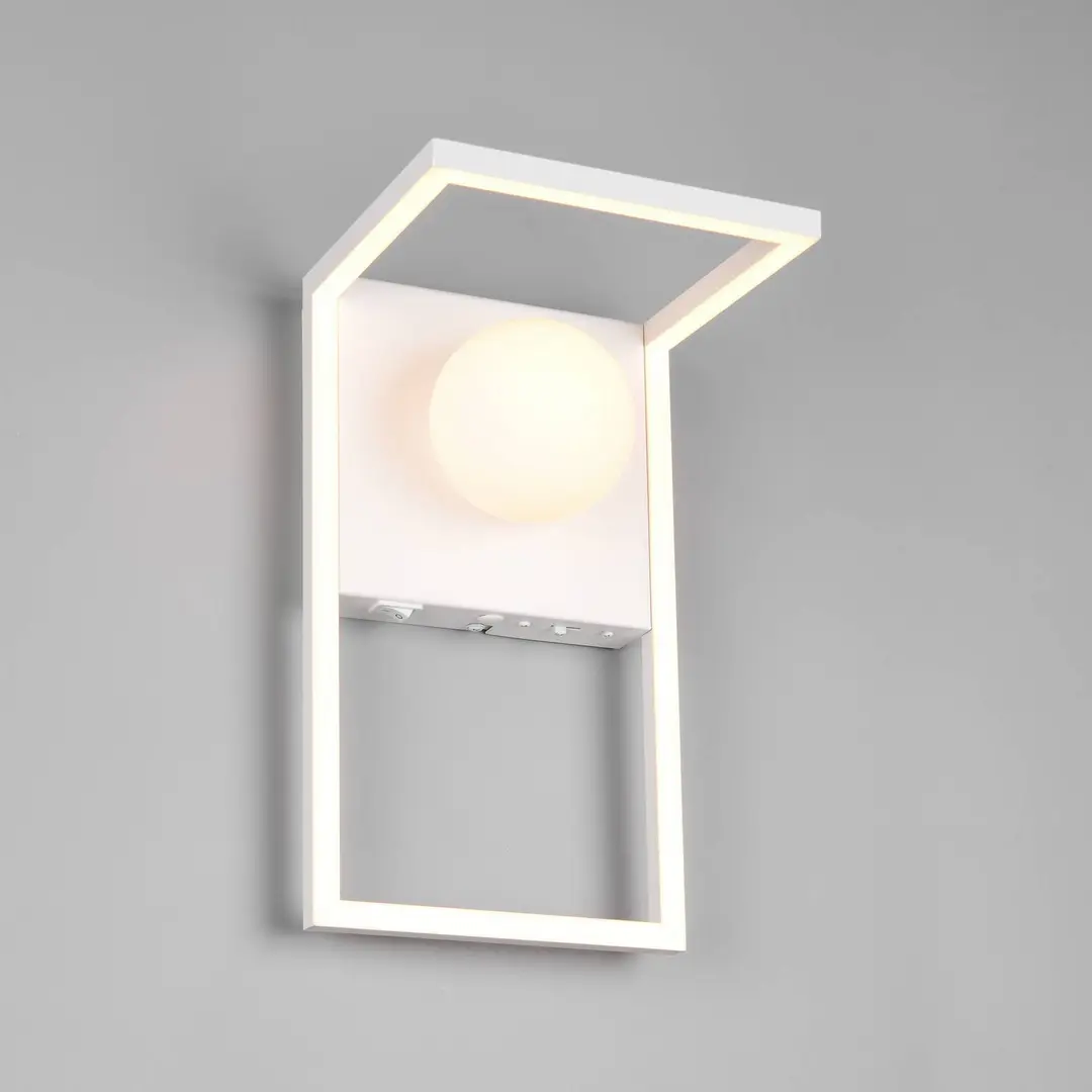 Trio Lighting LED-Wandleuchte Arola, weiß matt, Breite 17 cm, Metall