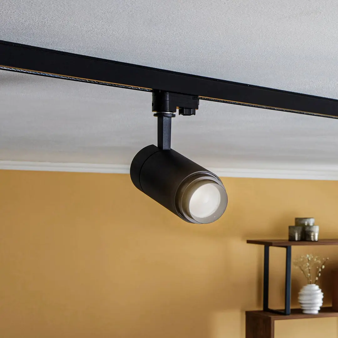 Arcchio Nanna LED-Schienenspot schwarz 4000K 21W
