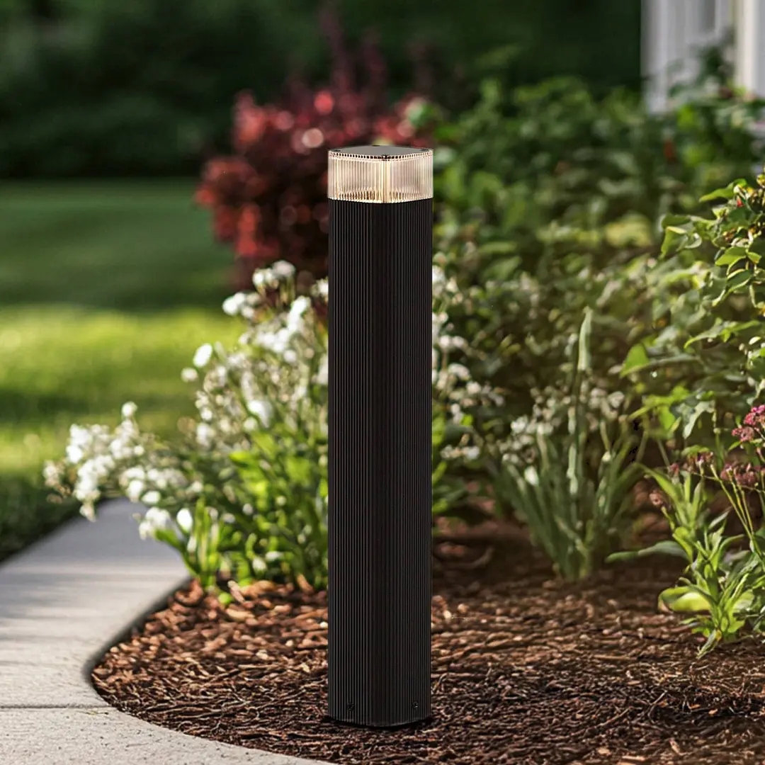 Lindby Wegeleuchte Halvar, 50 cm, schwarz, IP65, GU10