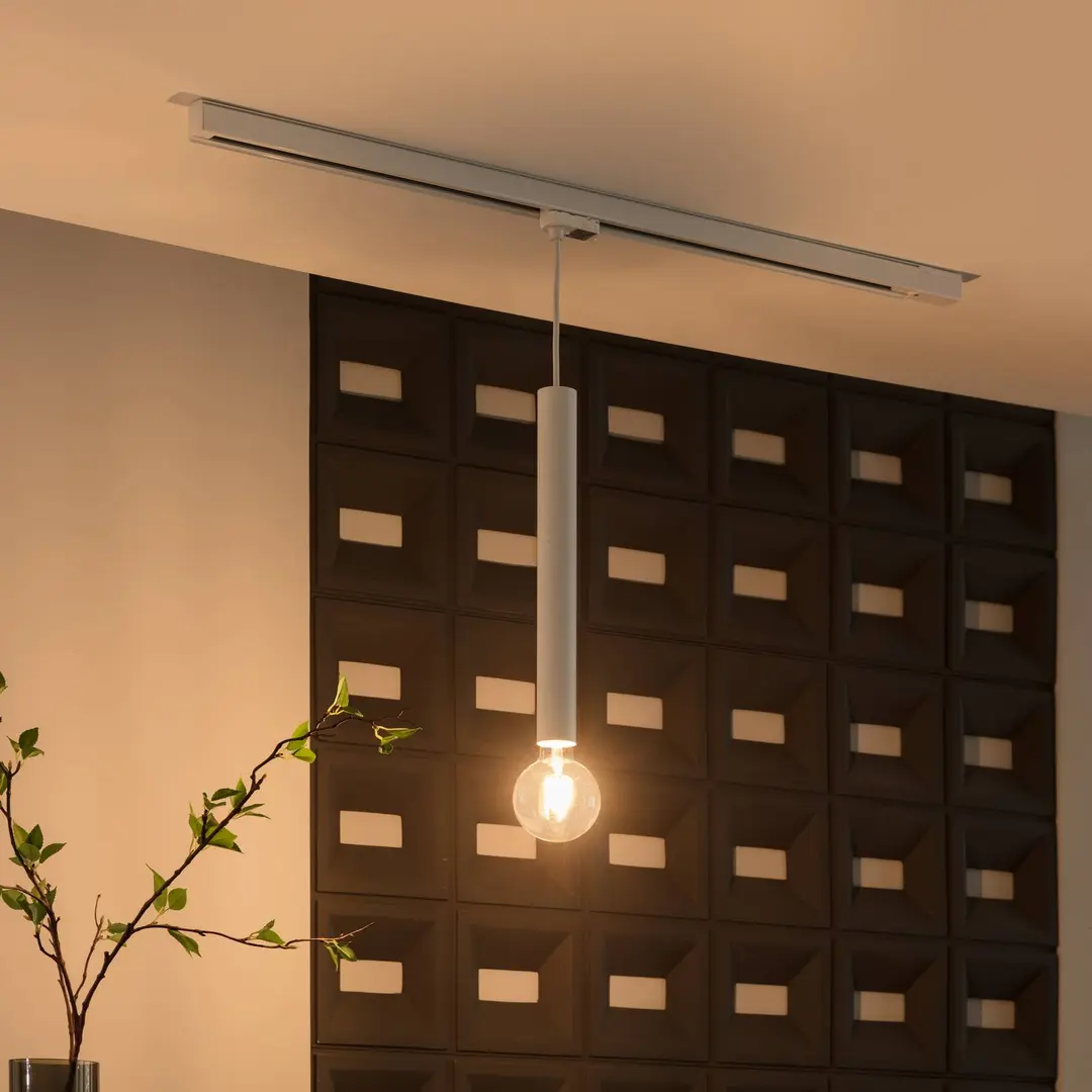 Arcchio Ejona Schienen-Pendel weiß E27 4/40cm
