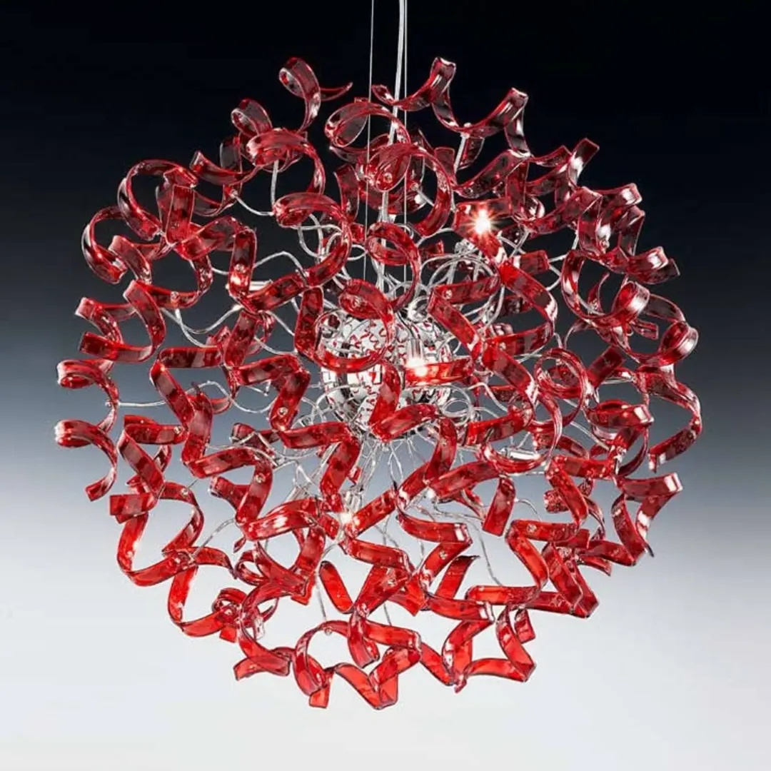 Metallux Hängeleuchte Cherry in Kugelform Ø 80 cm