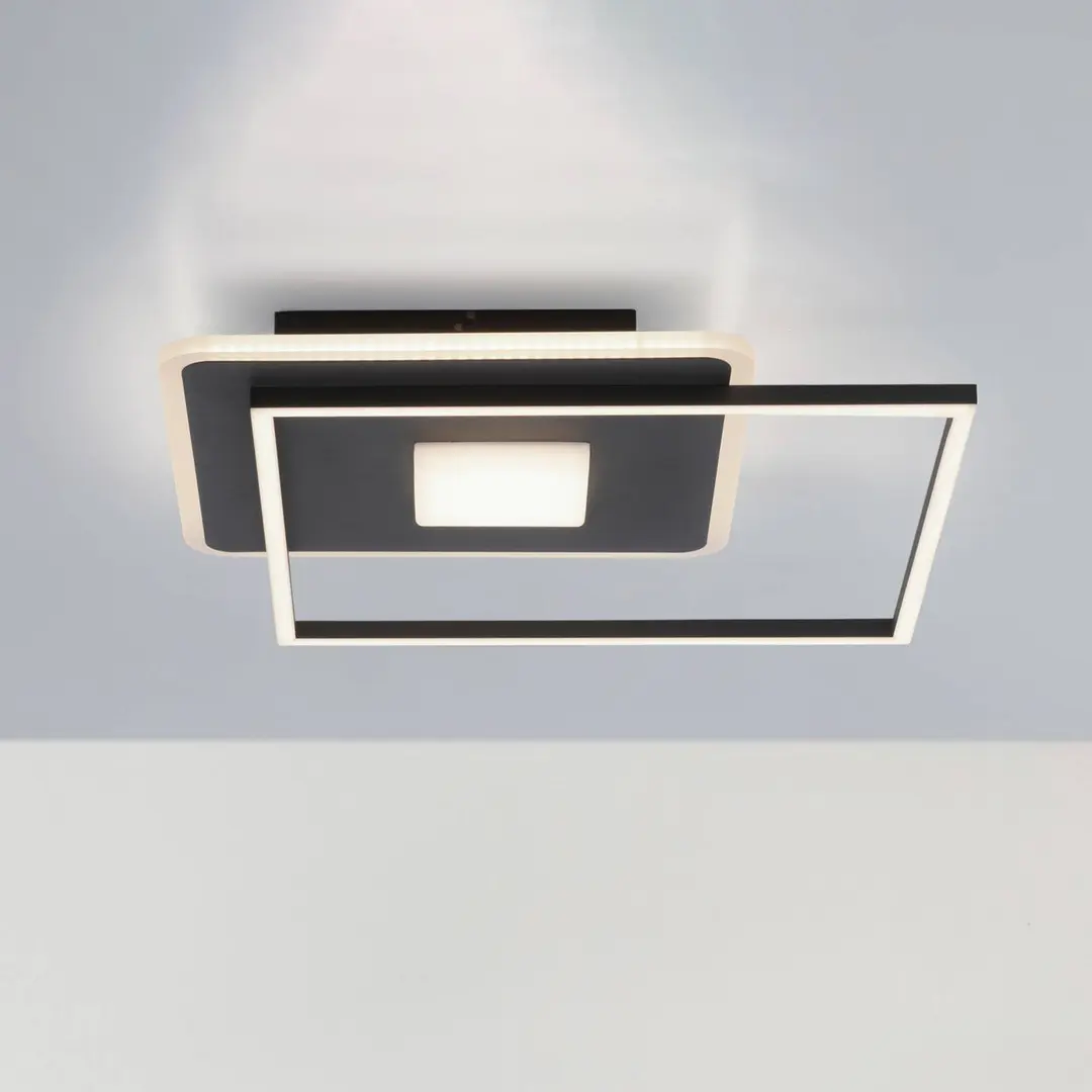 JUST LIGHT. GmbH LED-Deckenleuchte Domino mit Switchmo-Dimmung