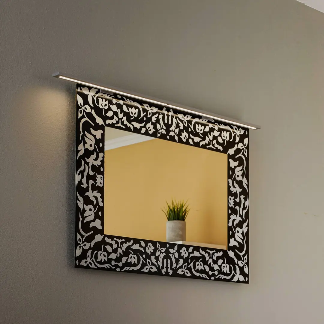 MCJ LED-Spiegelleuchte Espelho 80 cm alu 4.000 K
