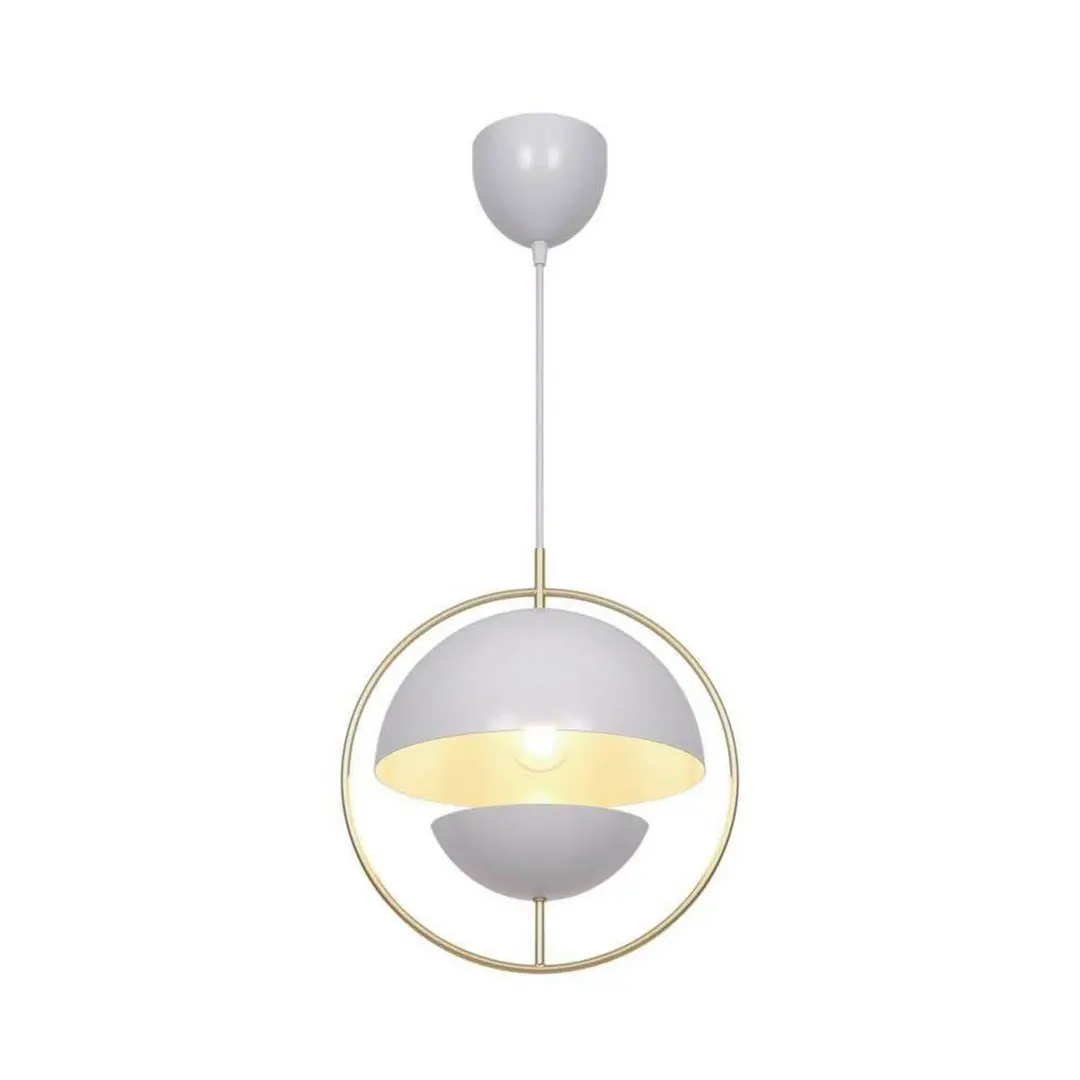 Nordlux Pendelleuchte Tavia, weiß, Ø 33 cm, Metall