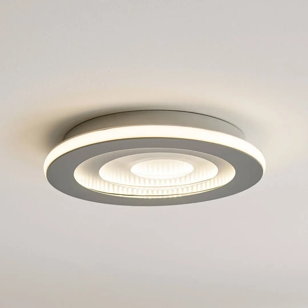 OSRAM LED-Deckenlampe ORBIS SPIRAL CENTRAL LIGHT Ø 40cm grau