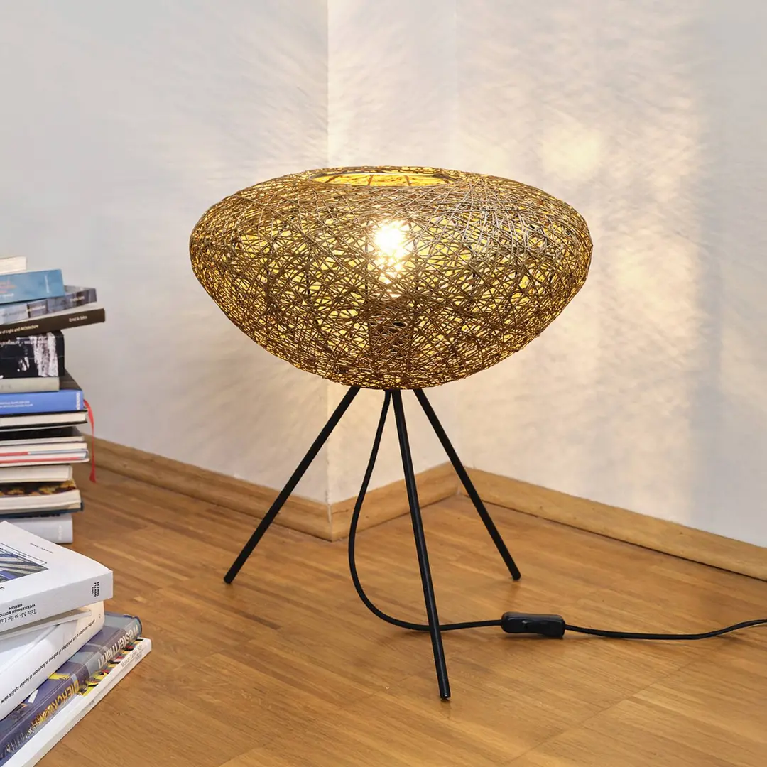 OSRAM Tischleuchte Decor Paper Drop, Tripod., beige, E27