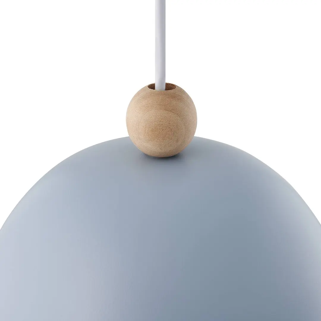 Nordlux Hängeleuchte Gaston, Lampenschirm Metall, blau