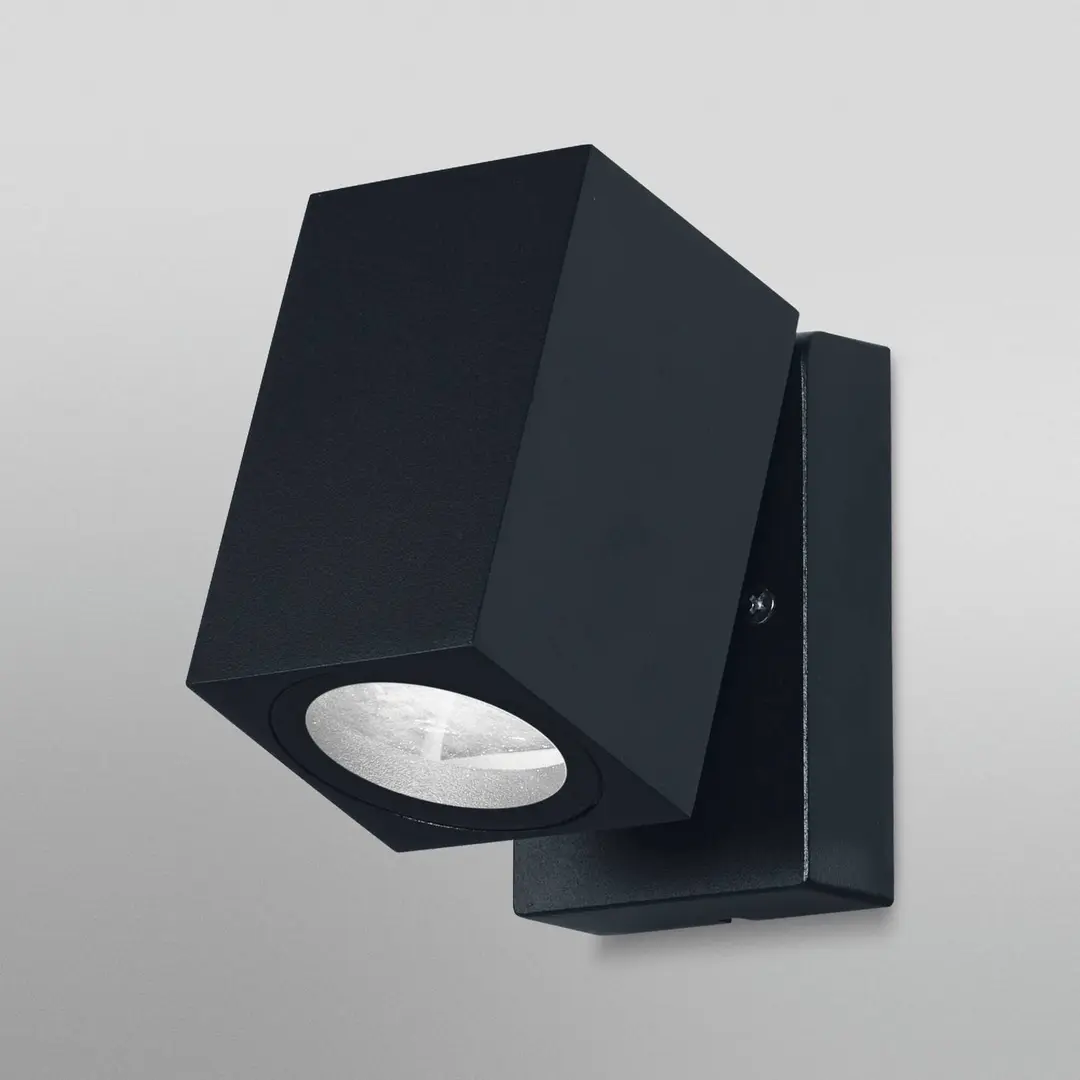 OSRAM Außenwandlampe ENDURA CLASSIC CUBE schwarz Metall IP44