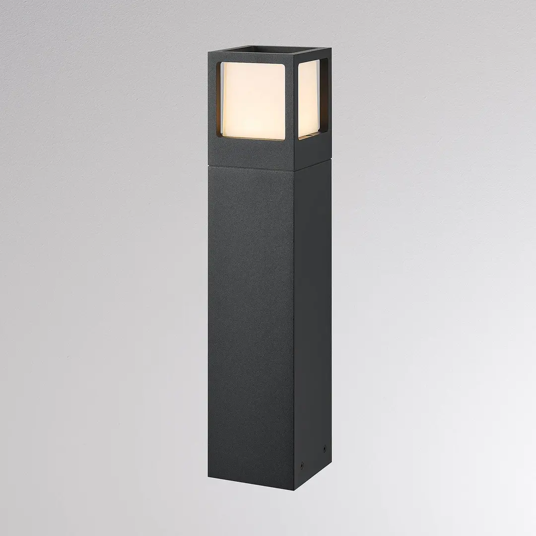 Molto Luce LED-Wegelampe FYNN-X, Höhe 45 cm, anthrazit, CCT IP65 on/off