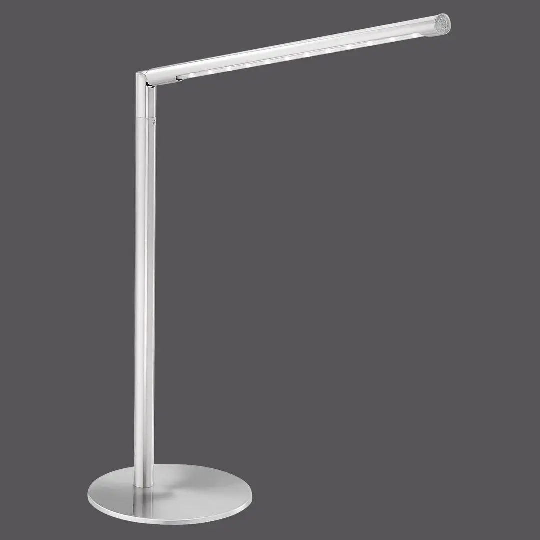 JUST LIGHT. GmbH LED-Tischleuchte Dawda, dimmbar, stahl