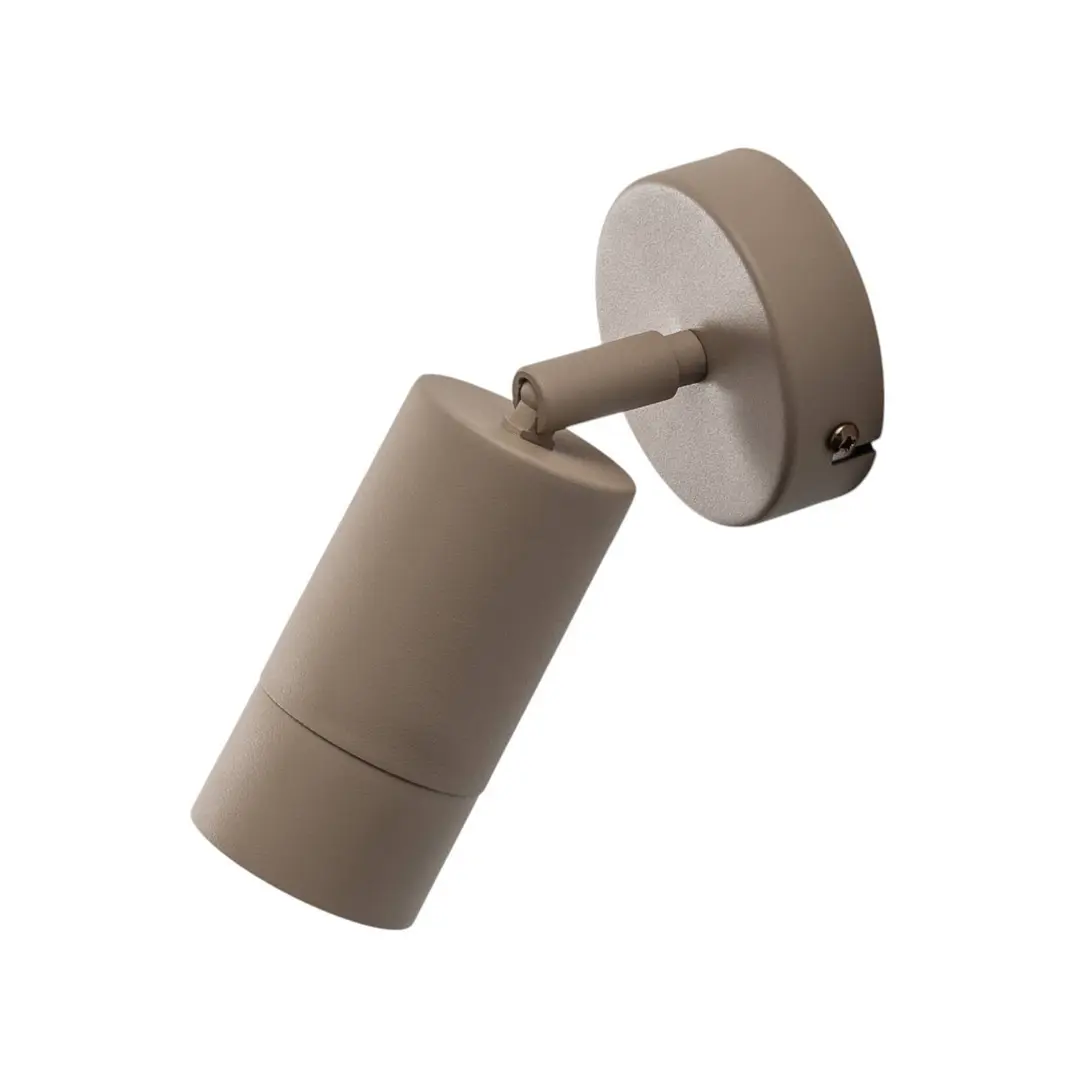 Luminex Wandstrahler Link, beige, Breite 8 cm, Stahl
