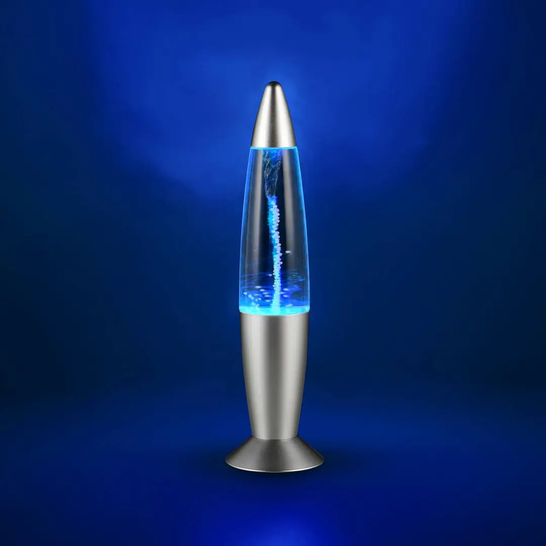 Reality Leuchten LED-Tischleuchte Holly, titanfarben, Höhe 35 cm, RGB, USB