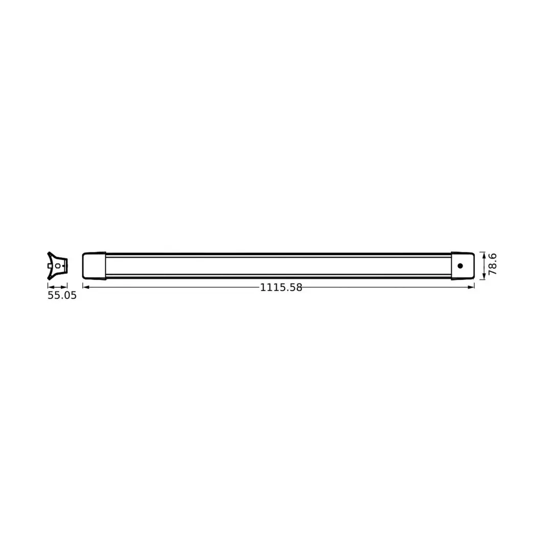 LEDVANCE LED-Hängeleuchte Office Line 840 Länge 112 cm, weiß