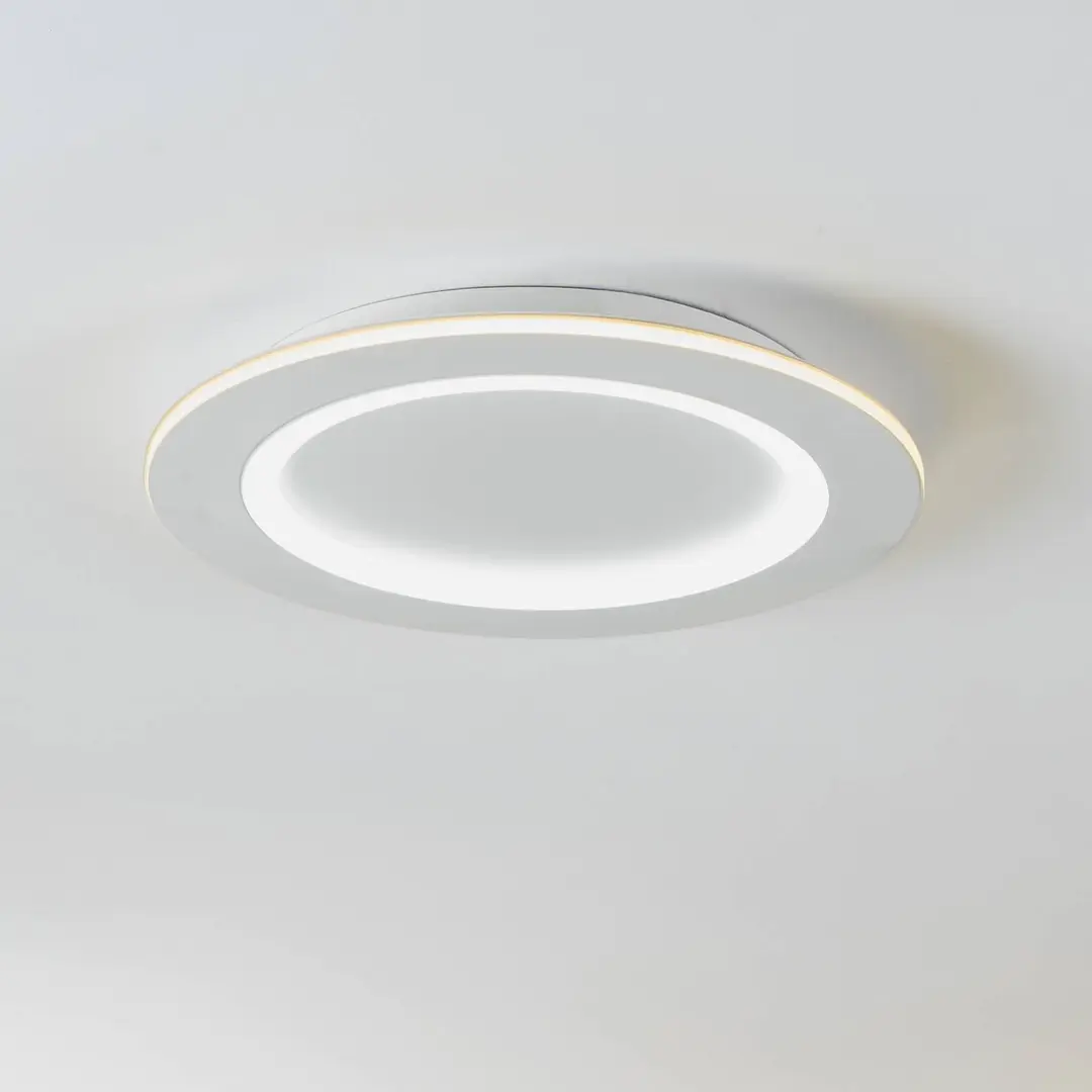 EGLO connect LED-Deckenlampe Padrogiano-Z, Ø 45 cm, weiß