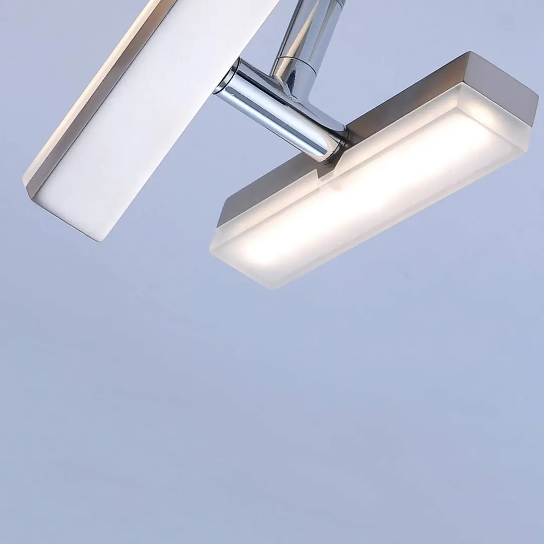JUST LIGHT. GmbH Funktionelle LED-Deckenleuchte Rico, 8fl.