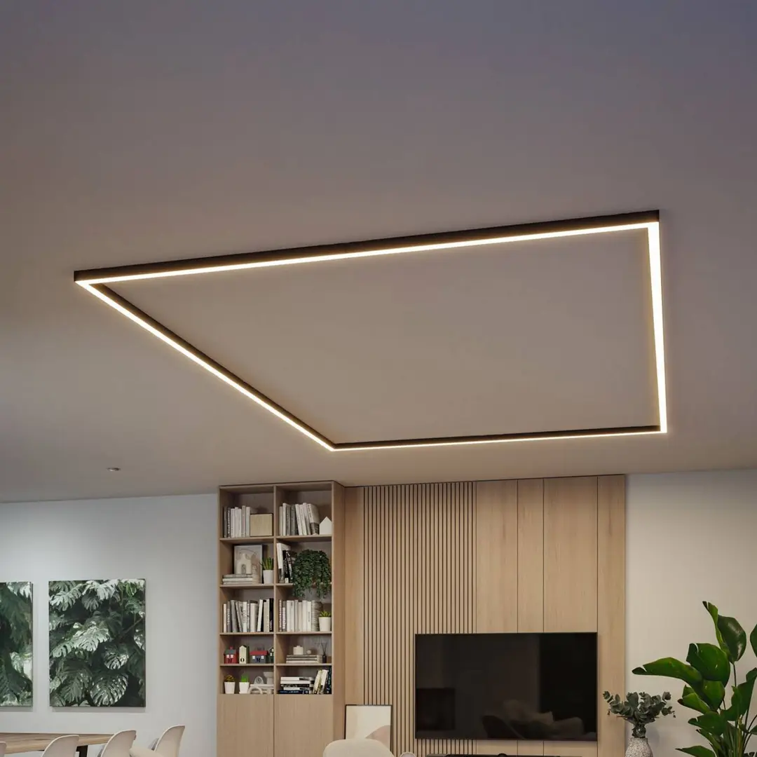Paulmann Lichtkanalsystem Linion, schwarz, 82W, Aluminium