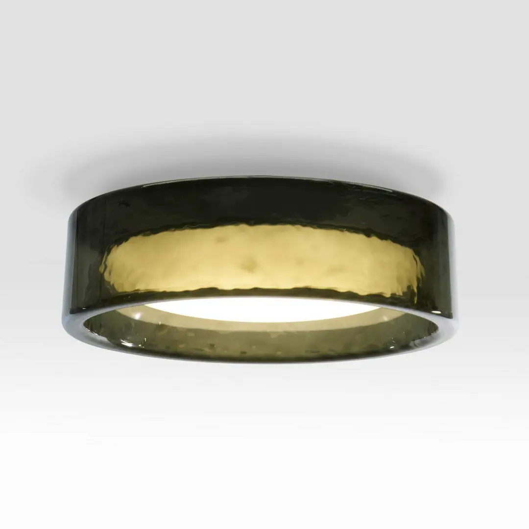 MARSET LED-Deckenlampe Ringo, Ø 90 cm, grün, Kunststoff, CCT