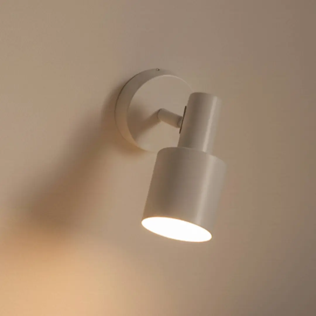 Lindby Wandstrahler Ovelia, beige, Metall, E27
