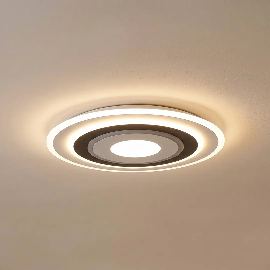 Lindby LED-Deckenleuchte Rebeka, rund, Ø 70 cm, CCT, dimmbar