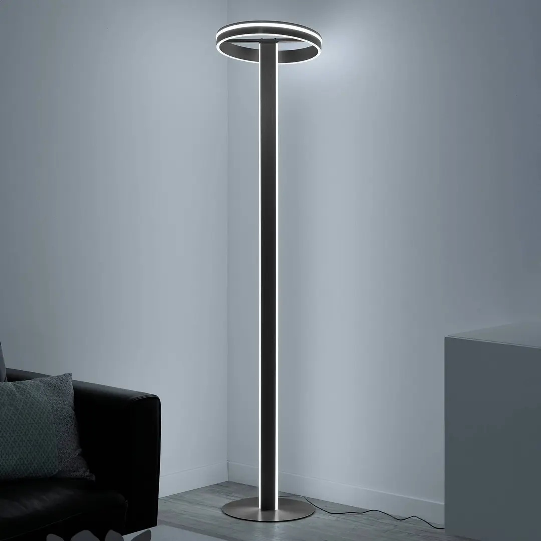Q-Smart-Home Paul Neuhaus Q-VITO LED-Stehleuchte, anthrazit