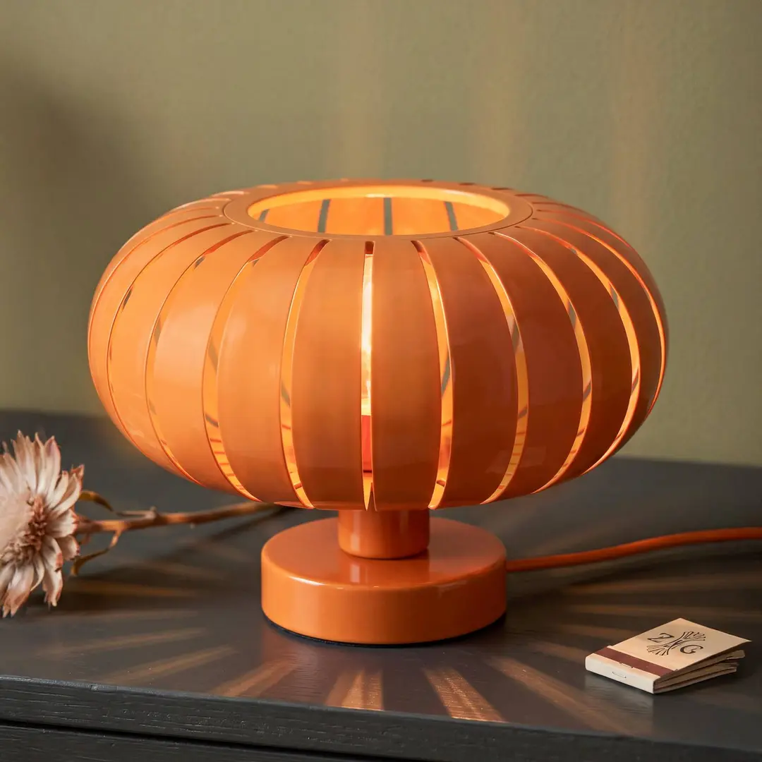 OSRAM Tischleuchte Decor Flora, orange, Ø 28 cm, E27