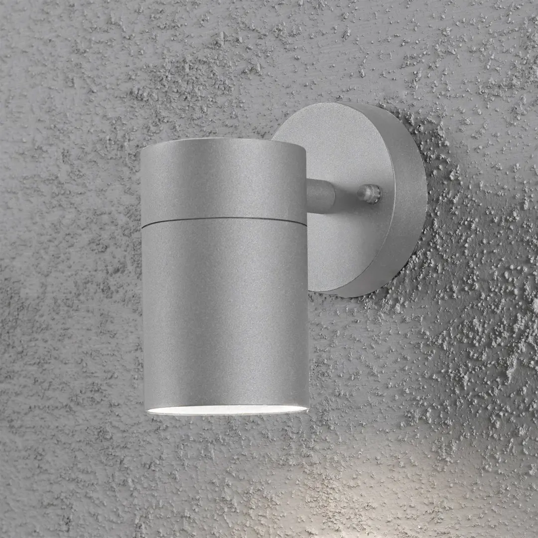 Konstsmide Außenwandleuchte New Modena 1-flg. grau